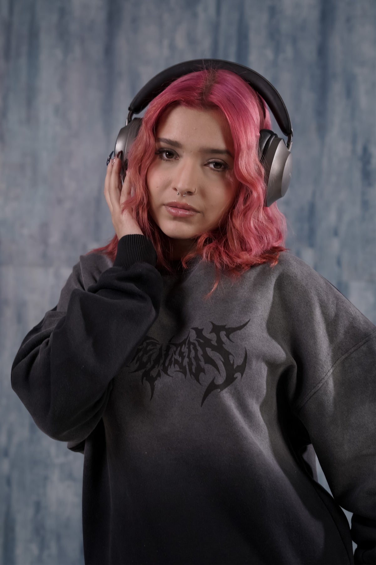 Black fade sweatshirt