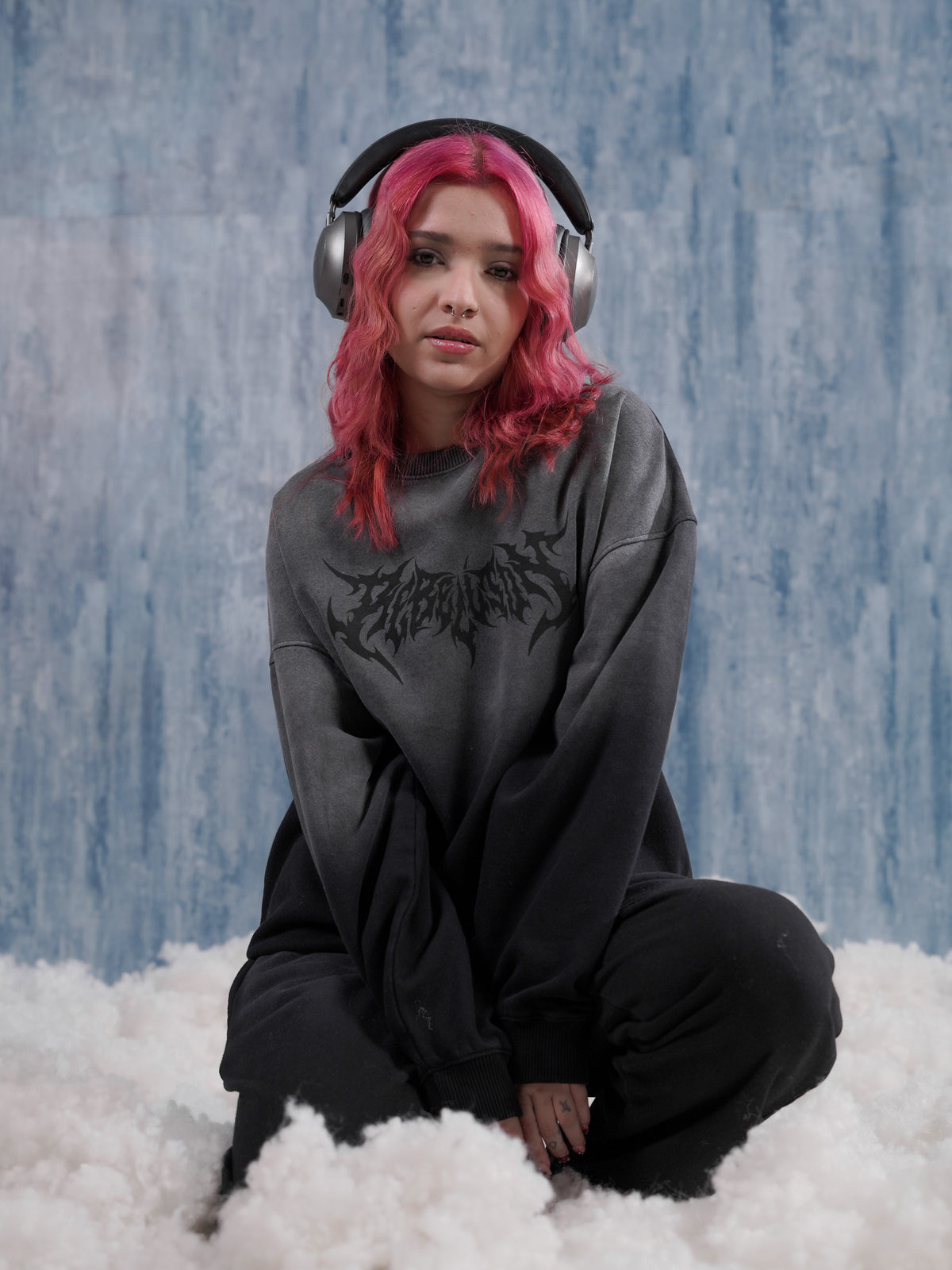 Black fade sweatshirt
