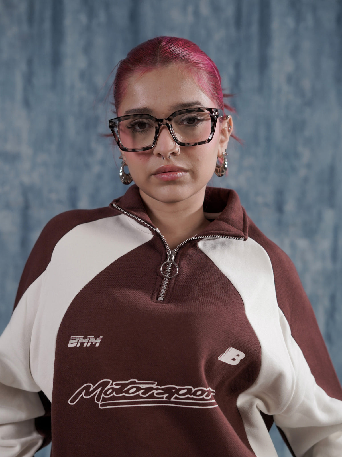 Brown Motorsport Half zipper