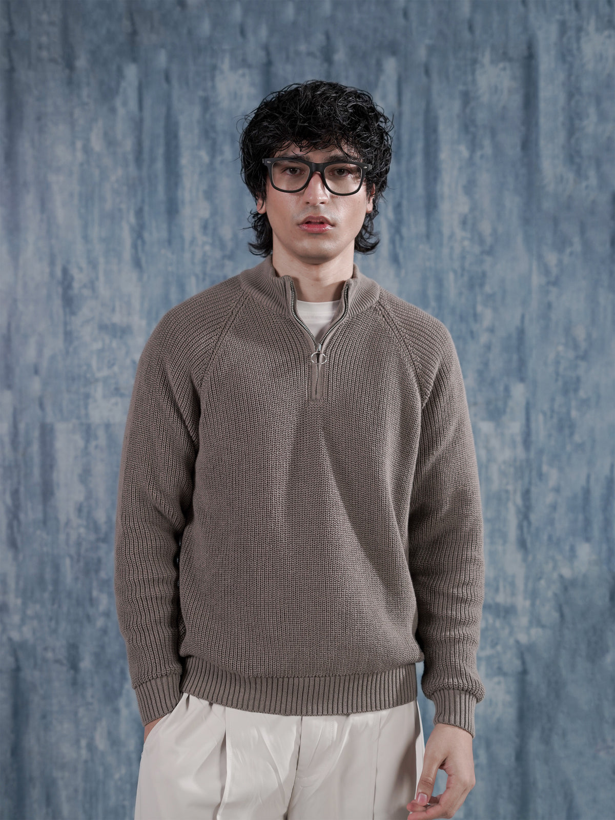 mock neck sweater for men in pakistan