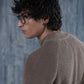 Beige Half Zip Sweater