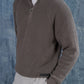 old money mock neck sweater