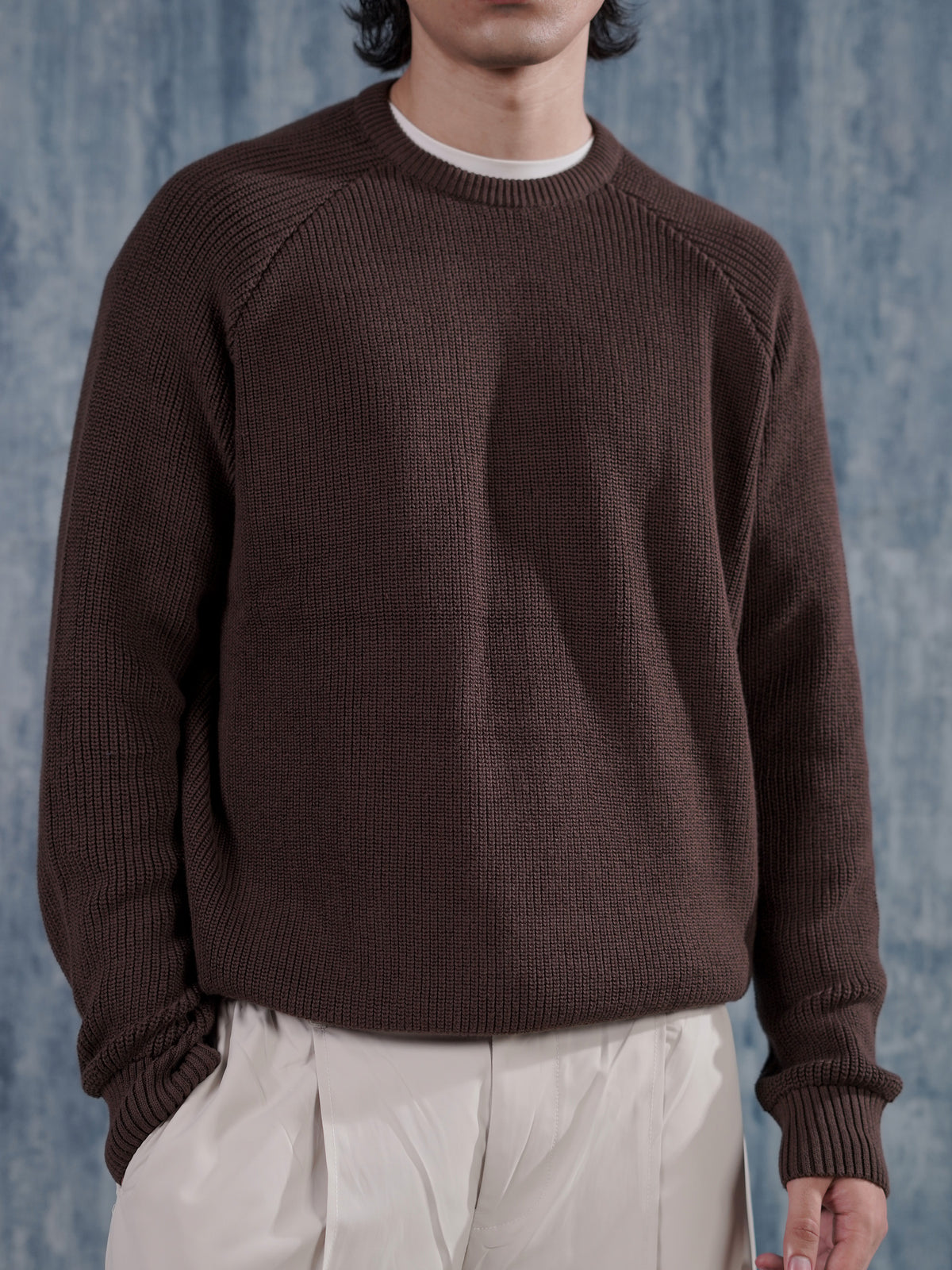 Brown Knitted Sweater