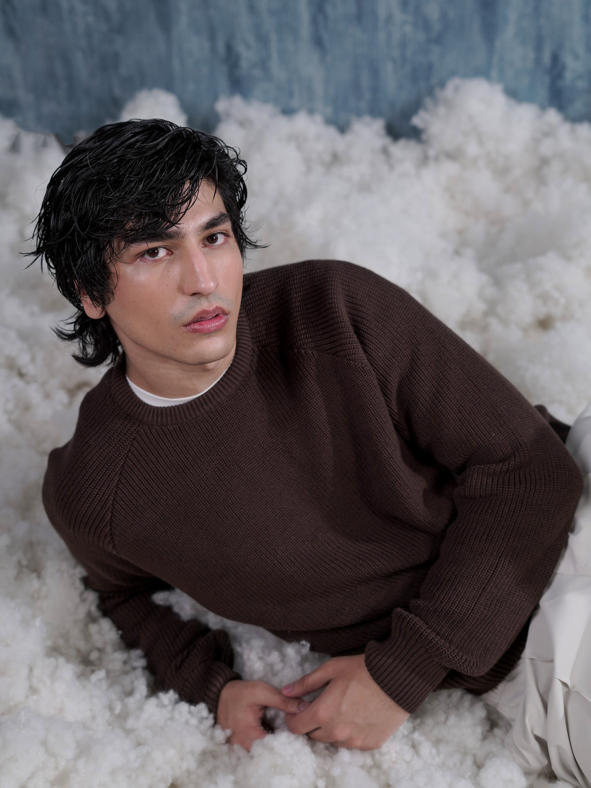 Brown Knitted Sweater