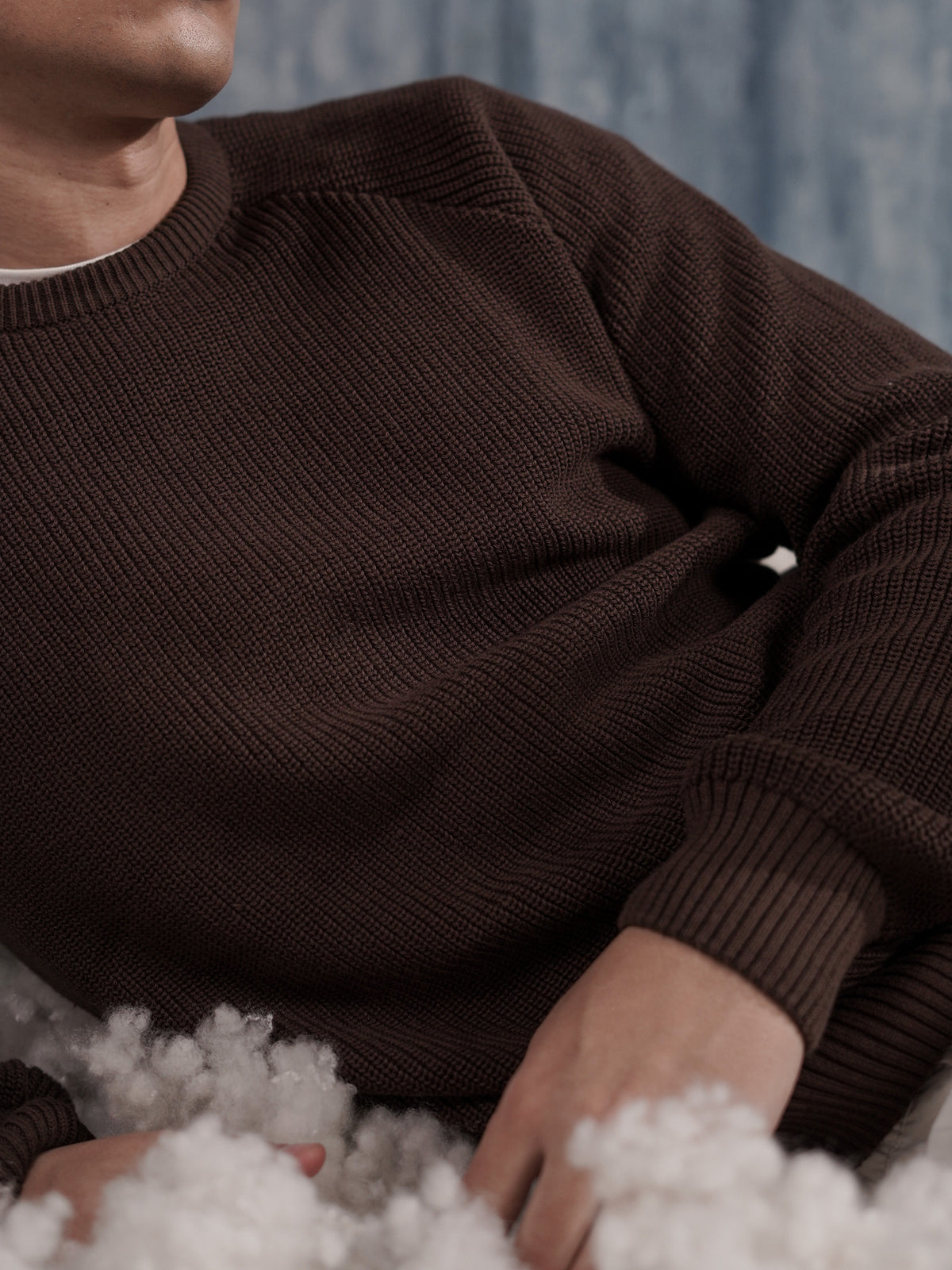 Brown Knitted Sweater