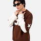 Brown Under Sleeve Sweatshirt