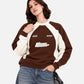 Brown Racer Sweatshirt