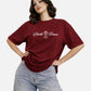 Maroon Graphic Tee