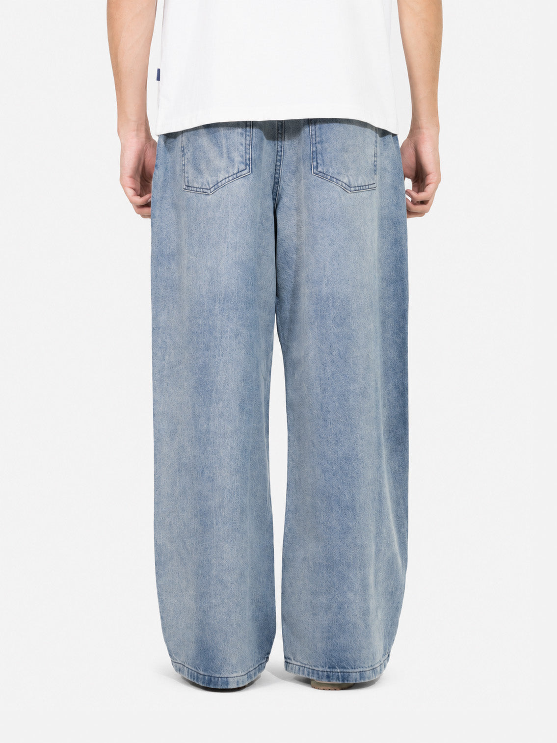 Solid Blue Jeans