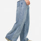 Solid Blue Jeans