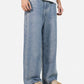 Solid Blue Jeans
