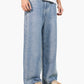 Solid Blue Jeans