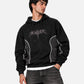 Black Cut & Sew Hoodie