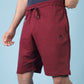 Solid Maroon Shorts