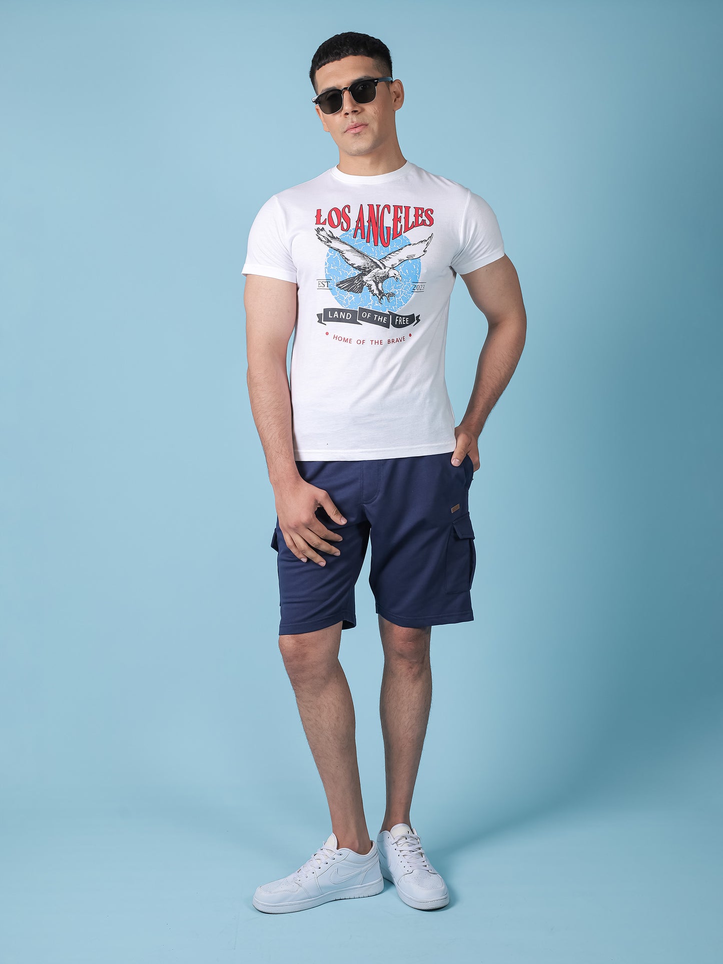 White Graphic Tee