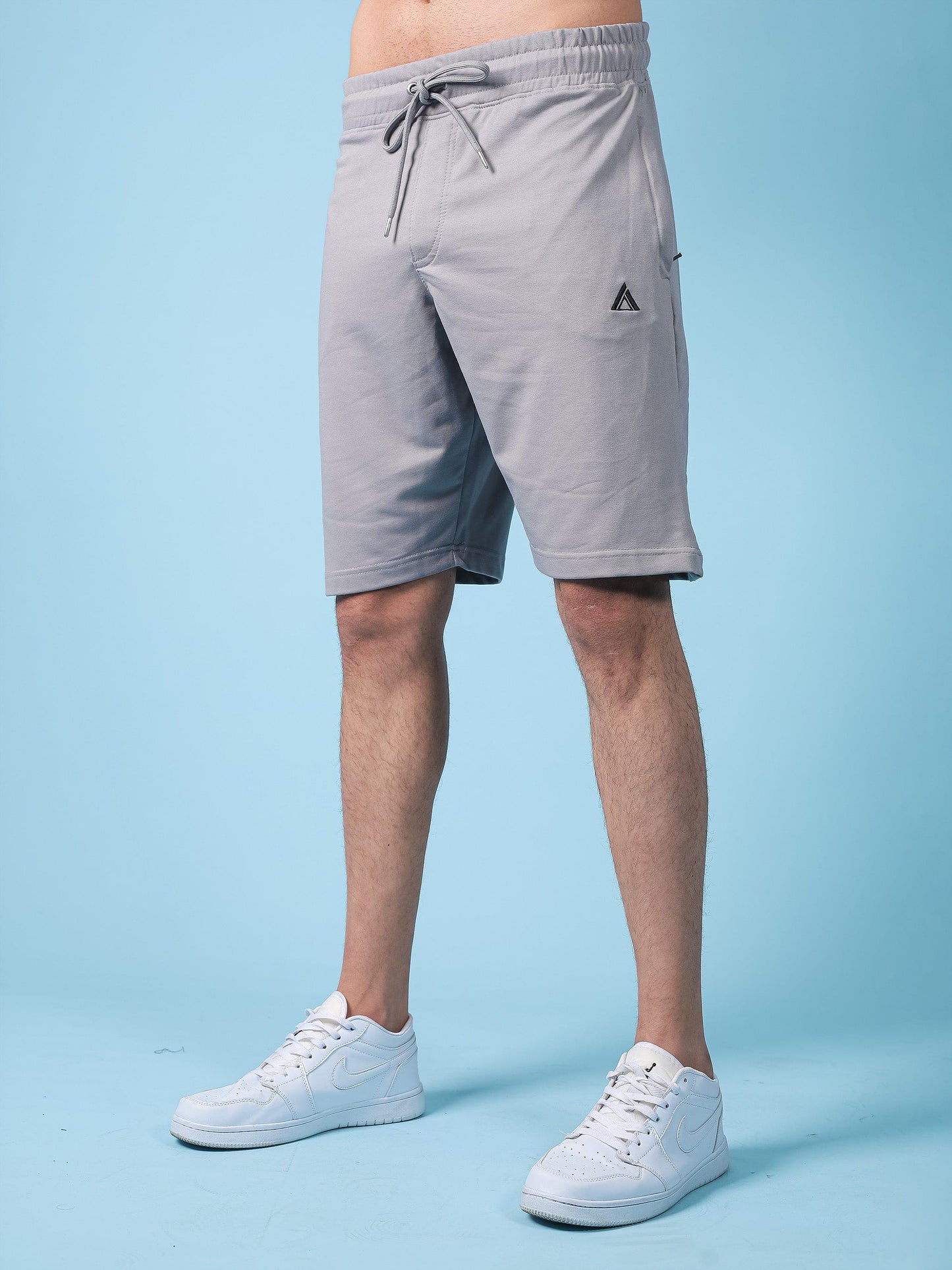 Solid Gray Shorts