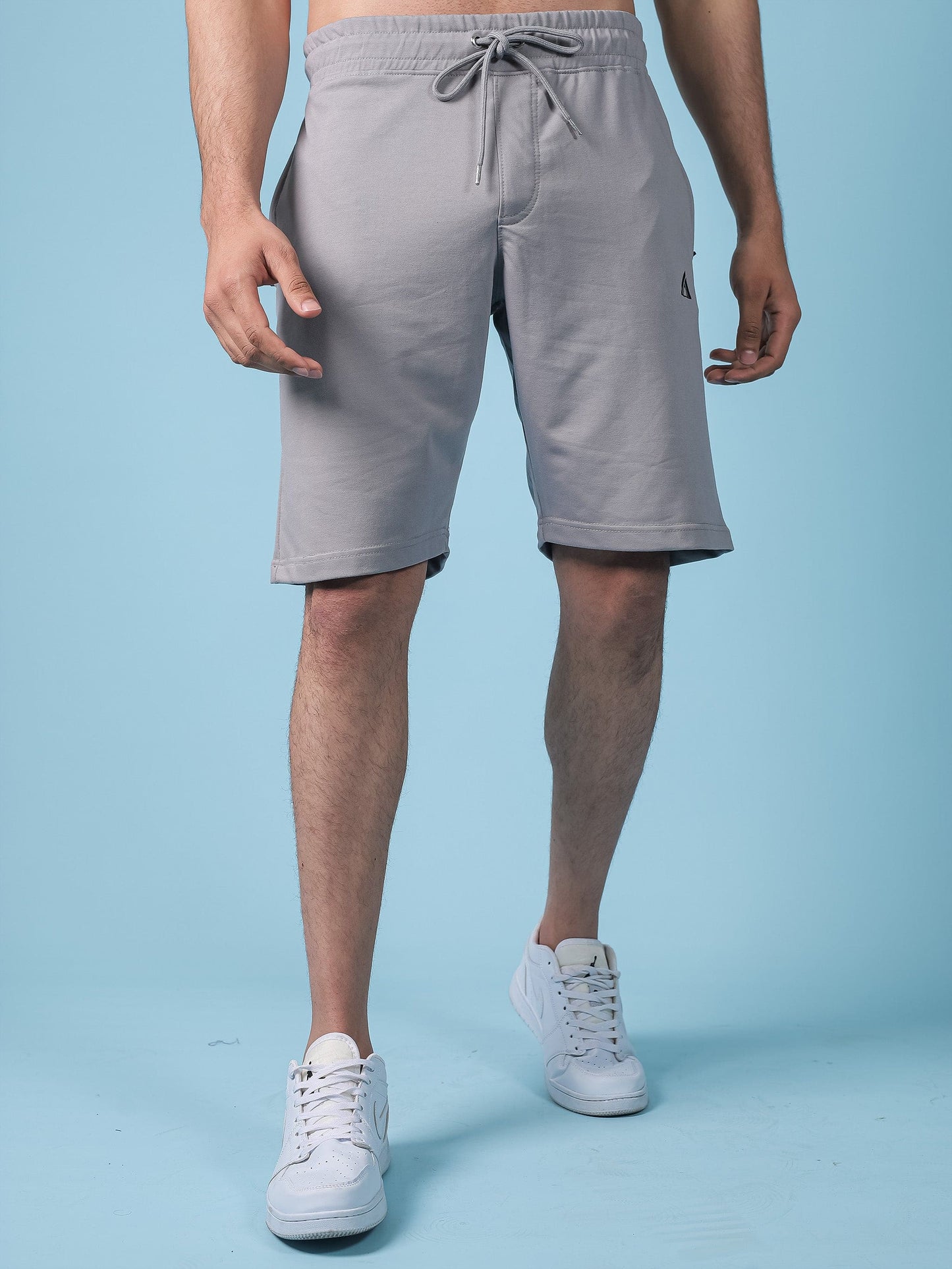 Solid Gray Shorts