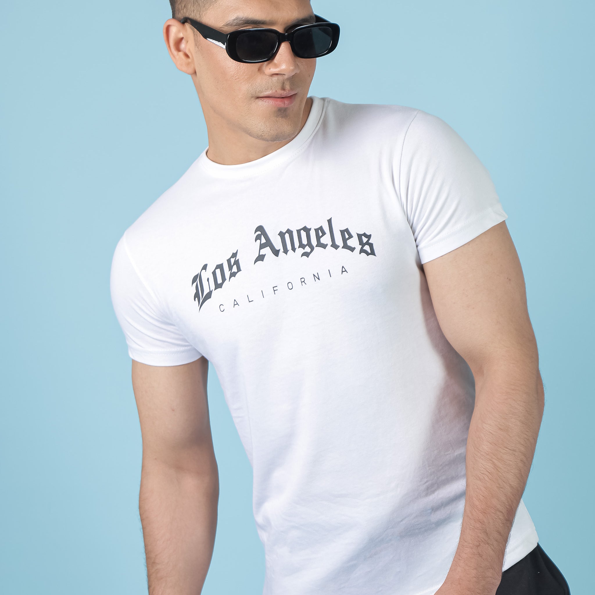 White Graphic Tee