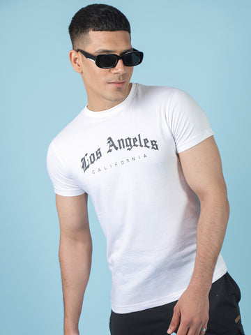 White Graphic Tee