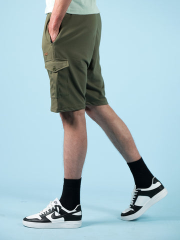 Olive Cargo Short