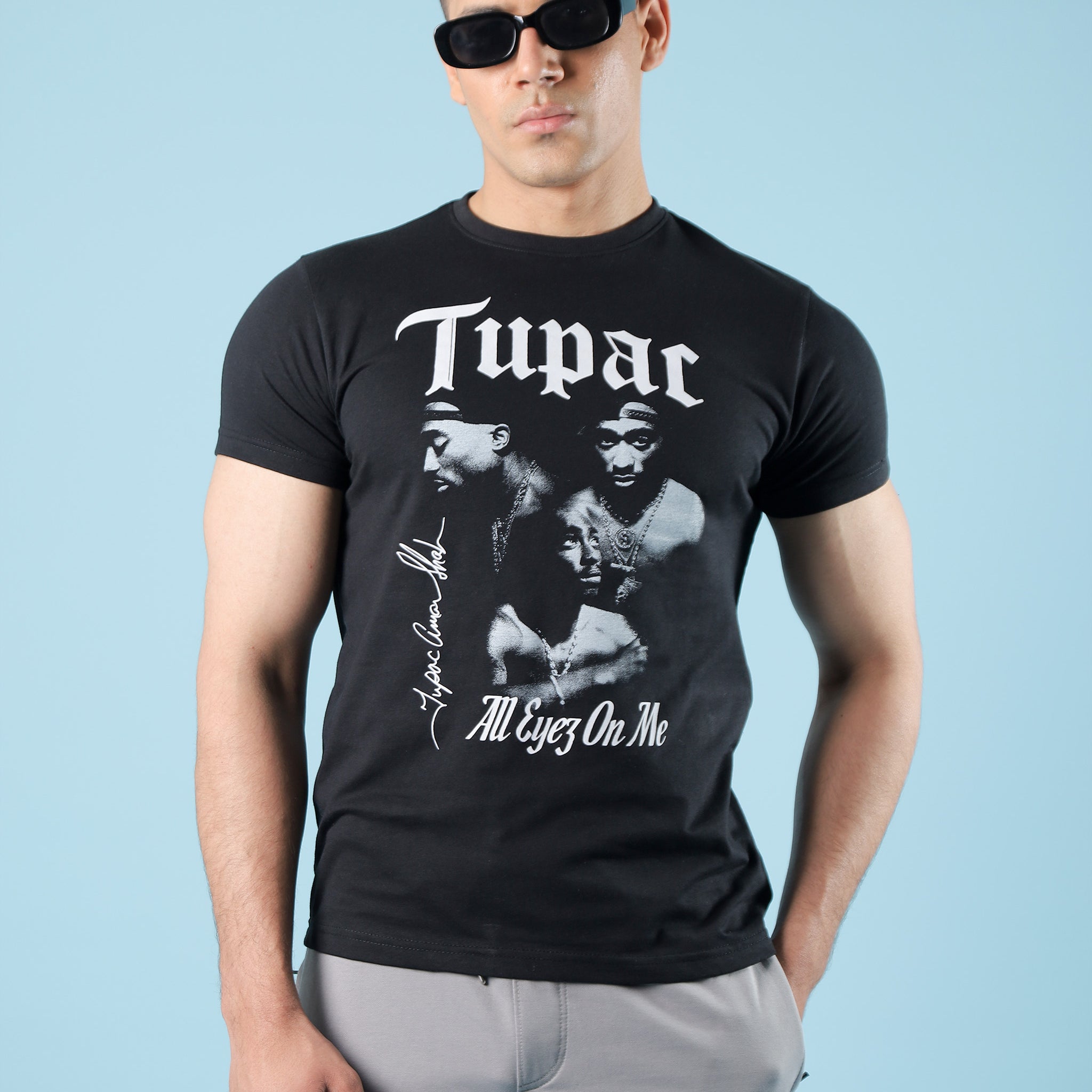 Black Graphic Tee