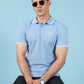 Solid Sky Blue Polo