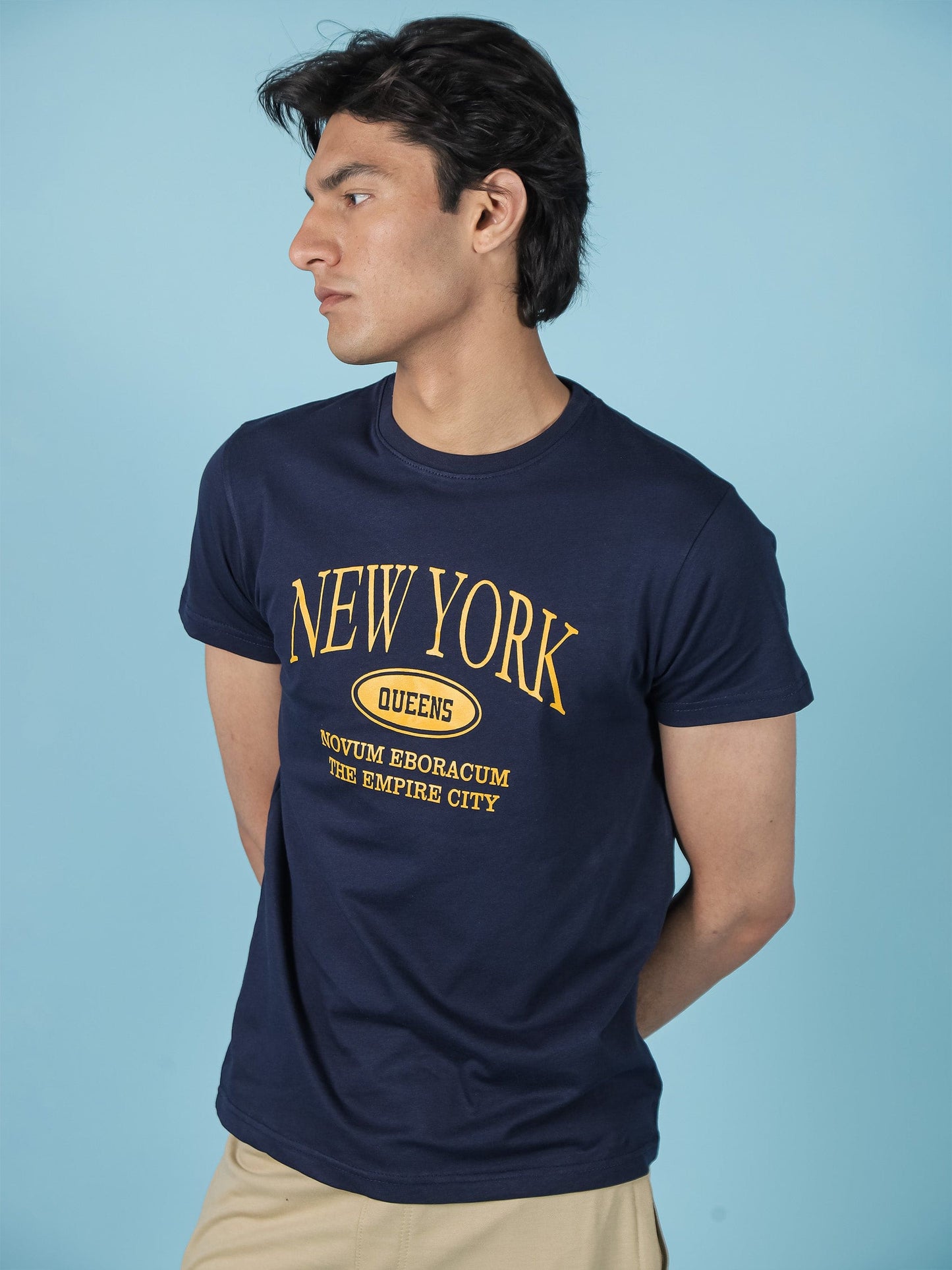 Navy Graphic Tee