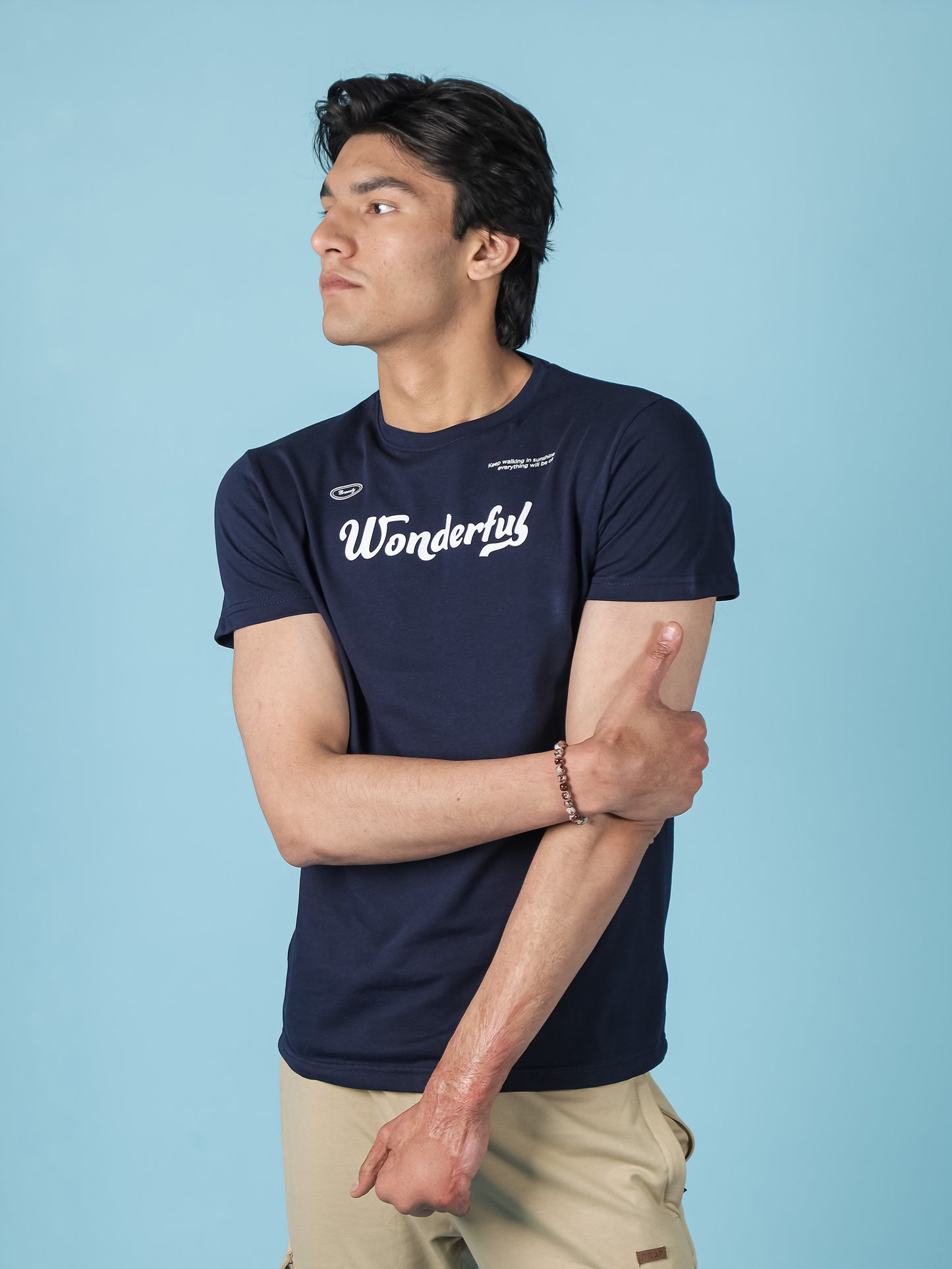 Navy Graphic Tee