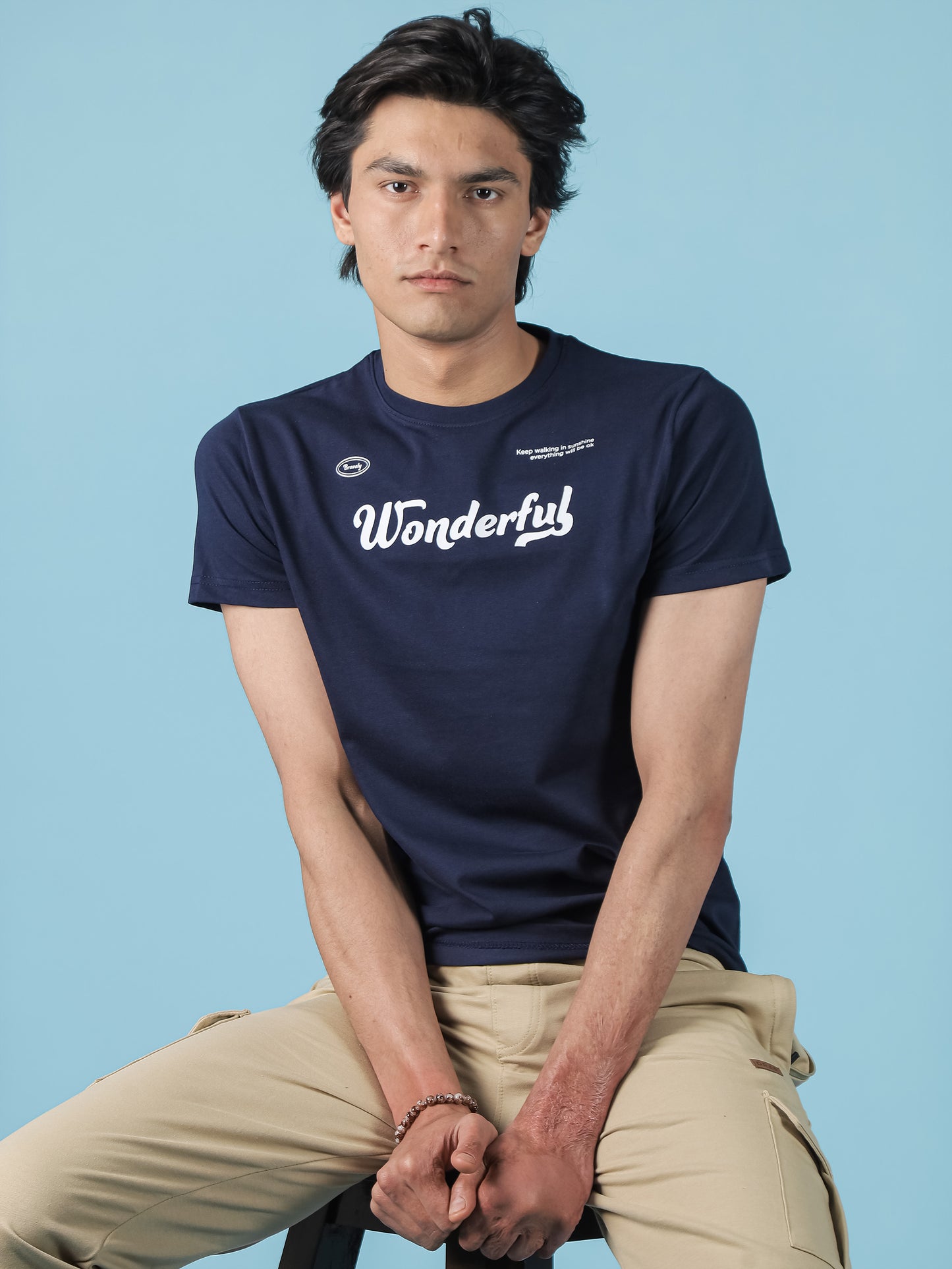 Navy Graphic Tee