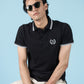 Solid Black Polo