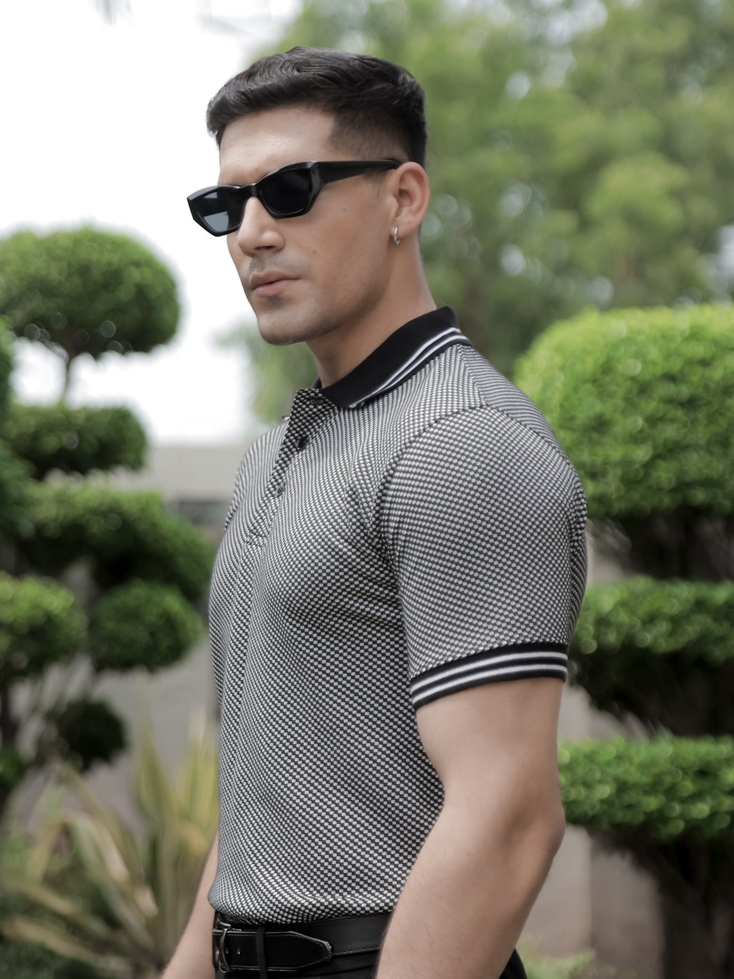 Printed Polo Shirt