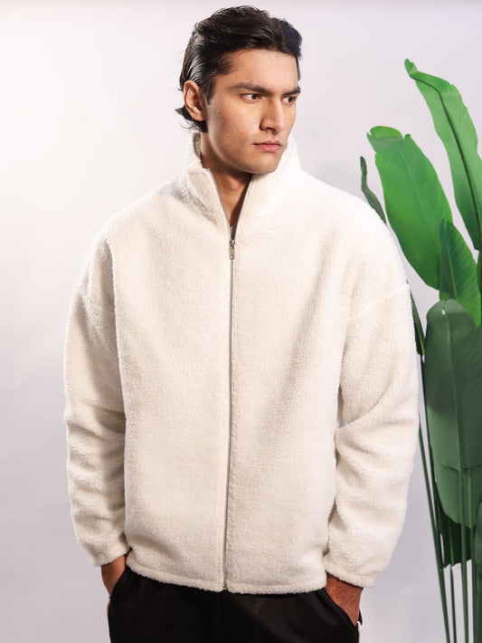 White Sherpa Jacket