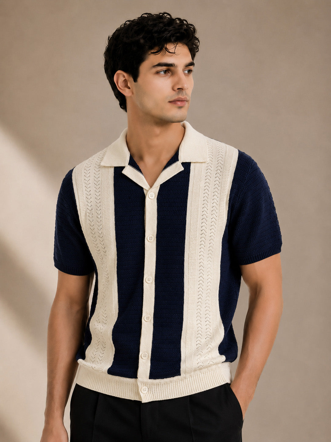 Striped Knit Shirt