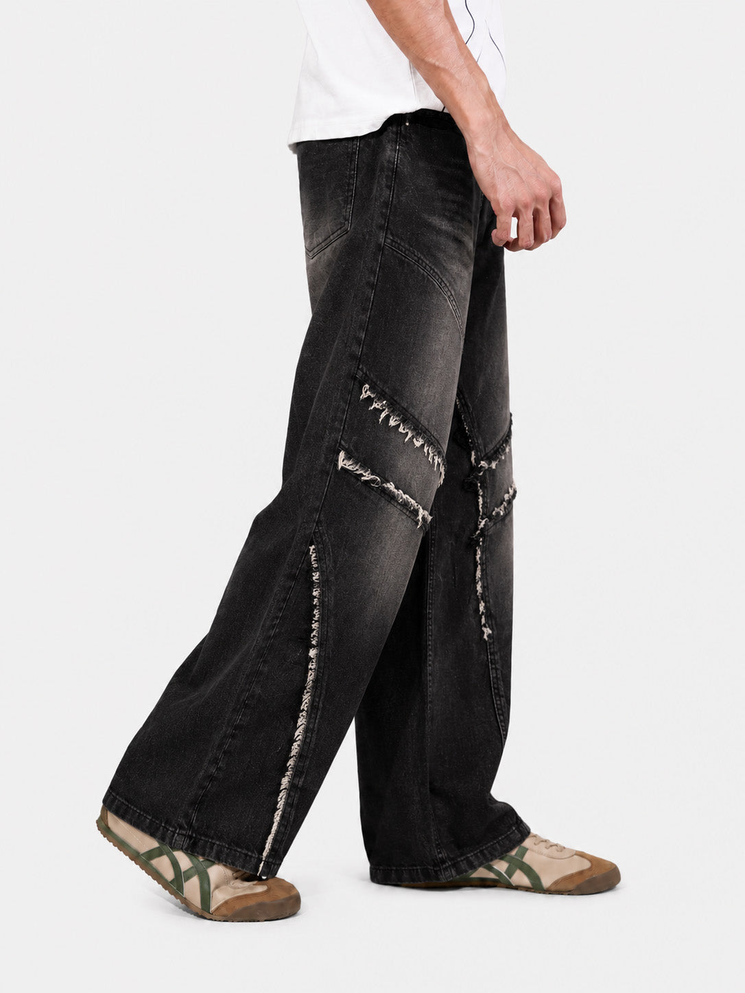 Blackout Fray Denim