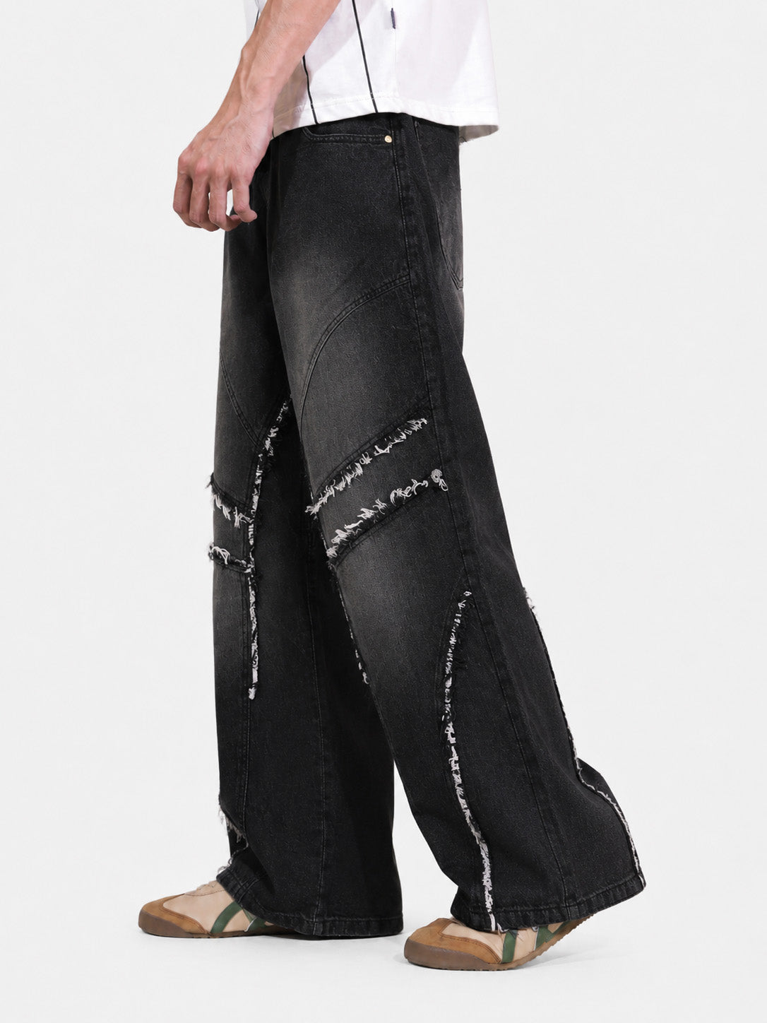 Blackout Fray Denim