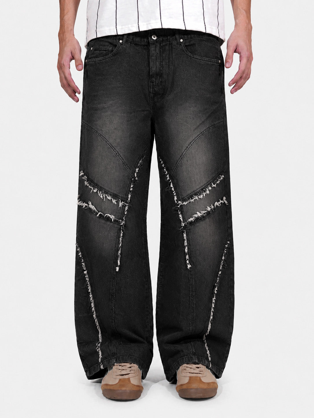 Blackout Fray Denim