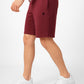Solid Maroon Shorts