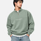 Stay Unknown Sage Quarter-Zip