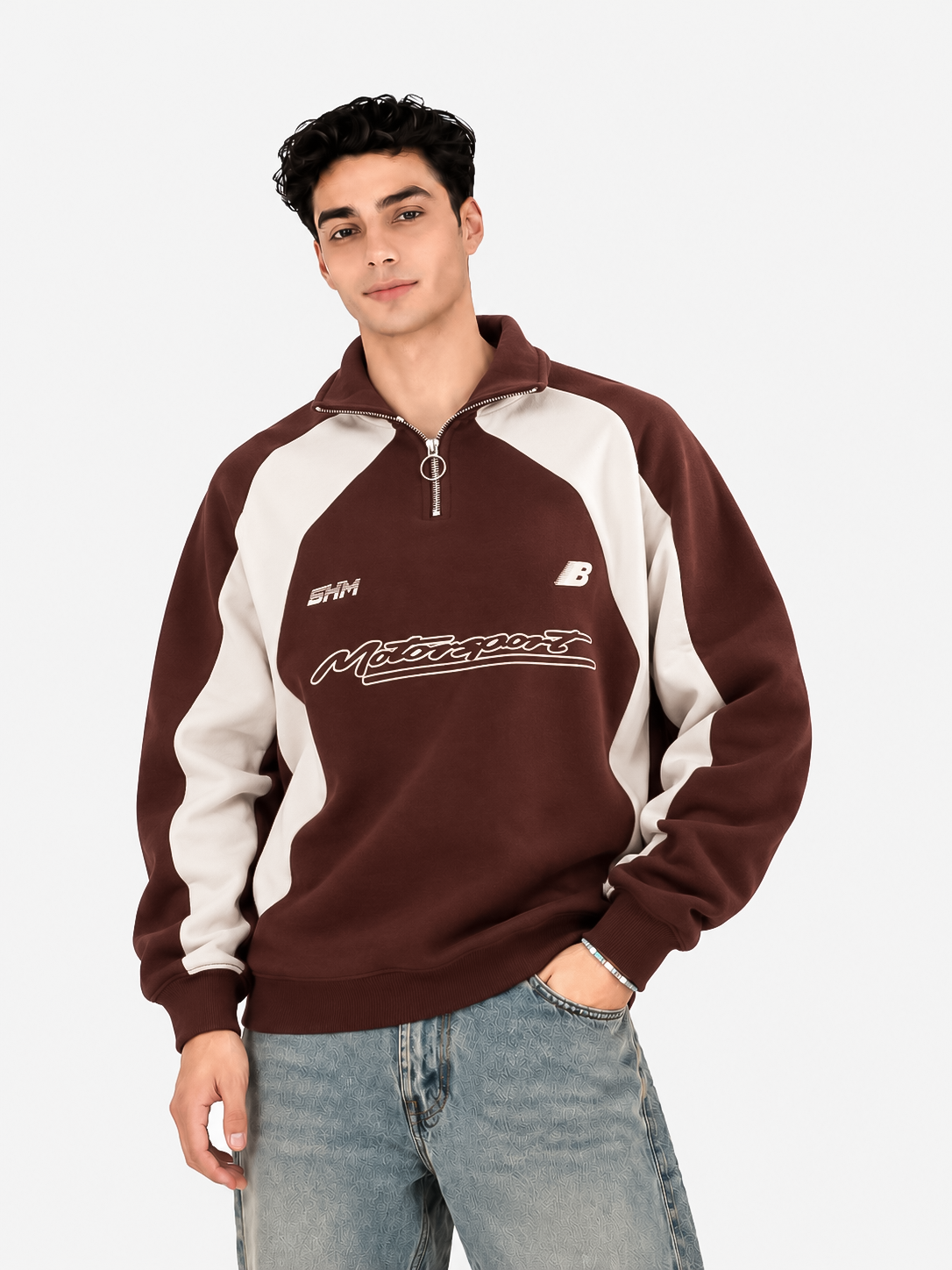 Brown Motorsport Half Zipper