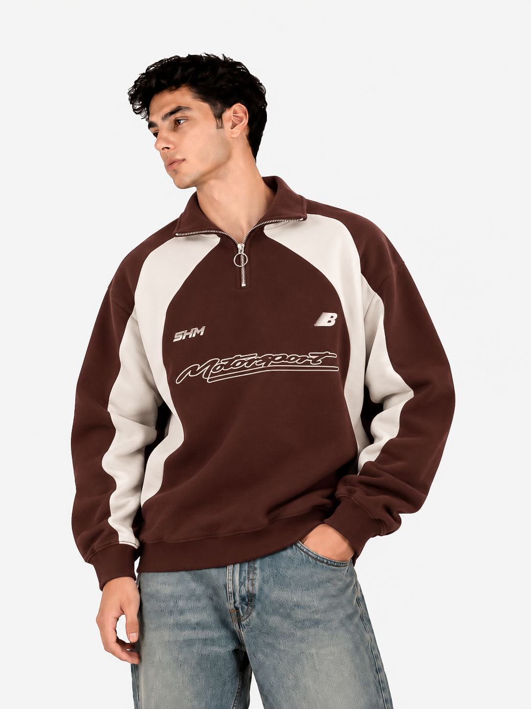 Brown Motorsport Half Zipper