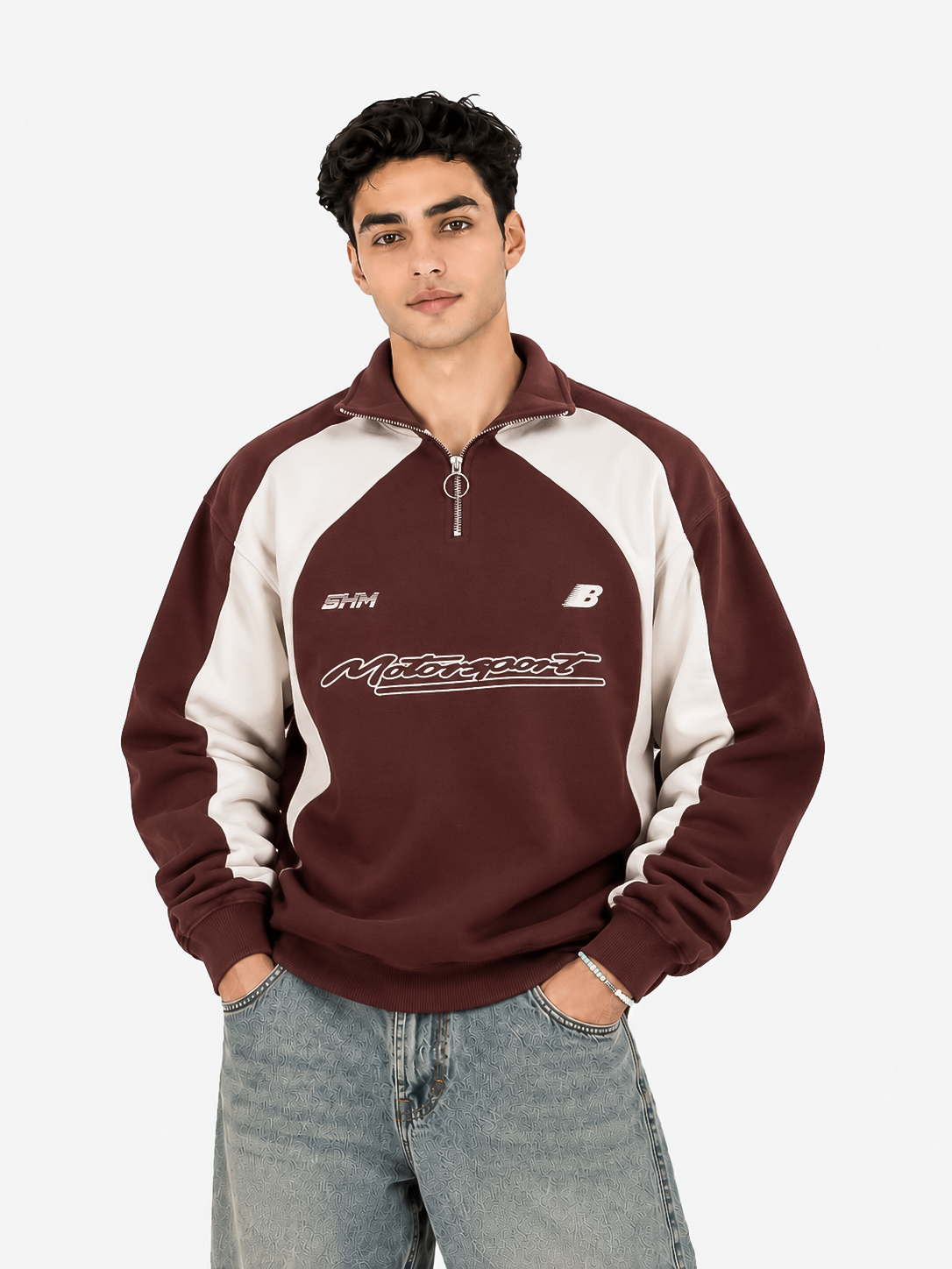 Brown Motorsport Half Zipper