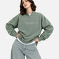 Stay Unknown Sage Quarter-Zip