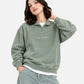 Stay Unknown Sage Quarter-Zip