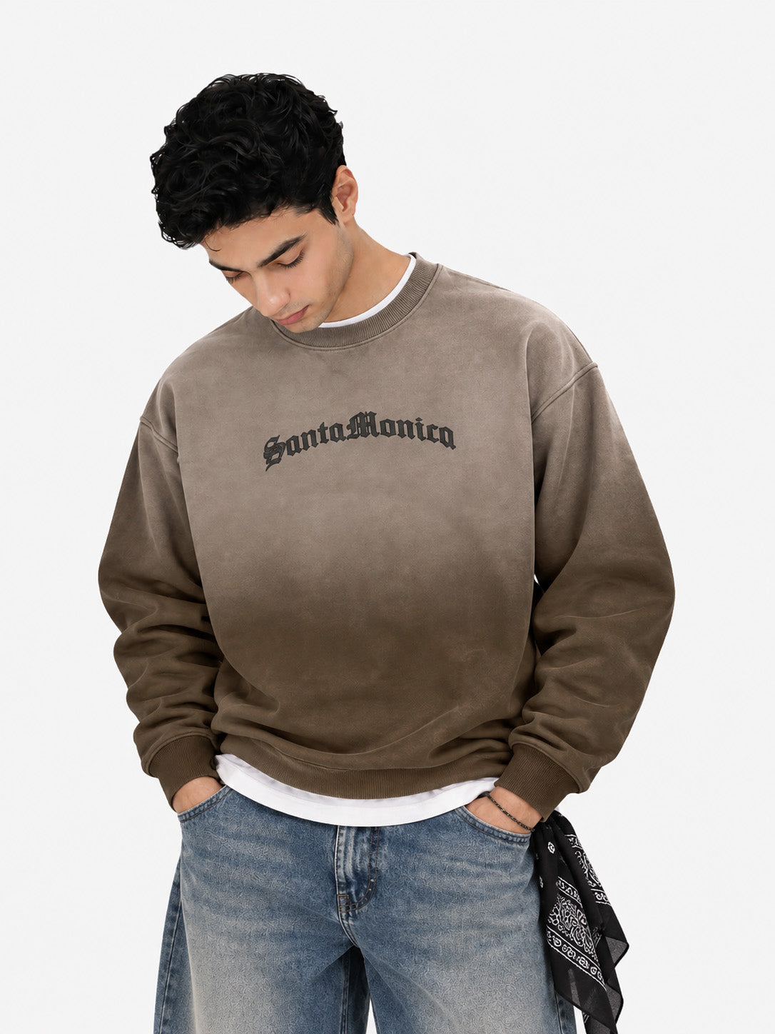 Brown Fade Sweatshirt