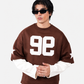 Brown Under Sleeve Sweatshirt