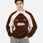 Brown Racer Sweatshirt