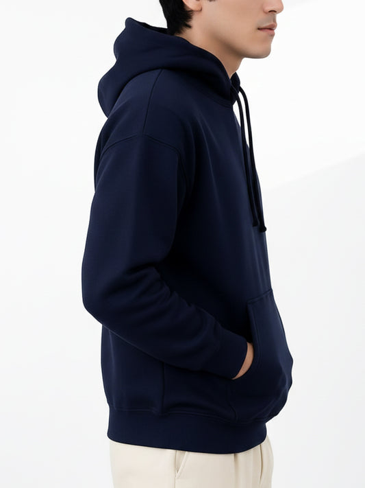 Dark Navy Hoodie Regular Fit