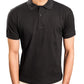 Black Ribbed Polo
