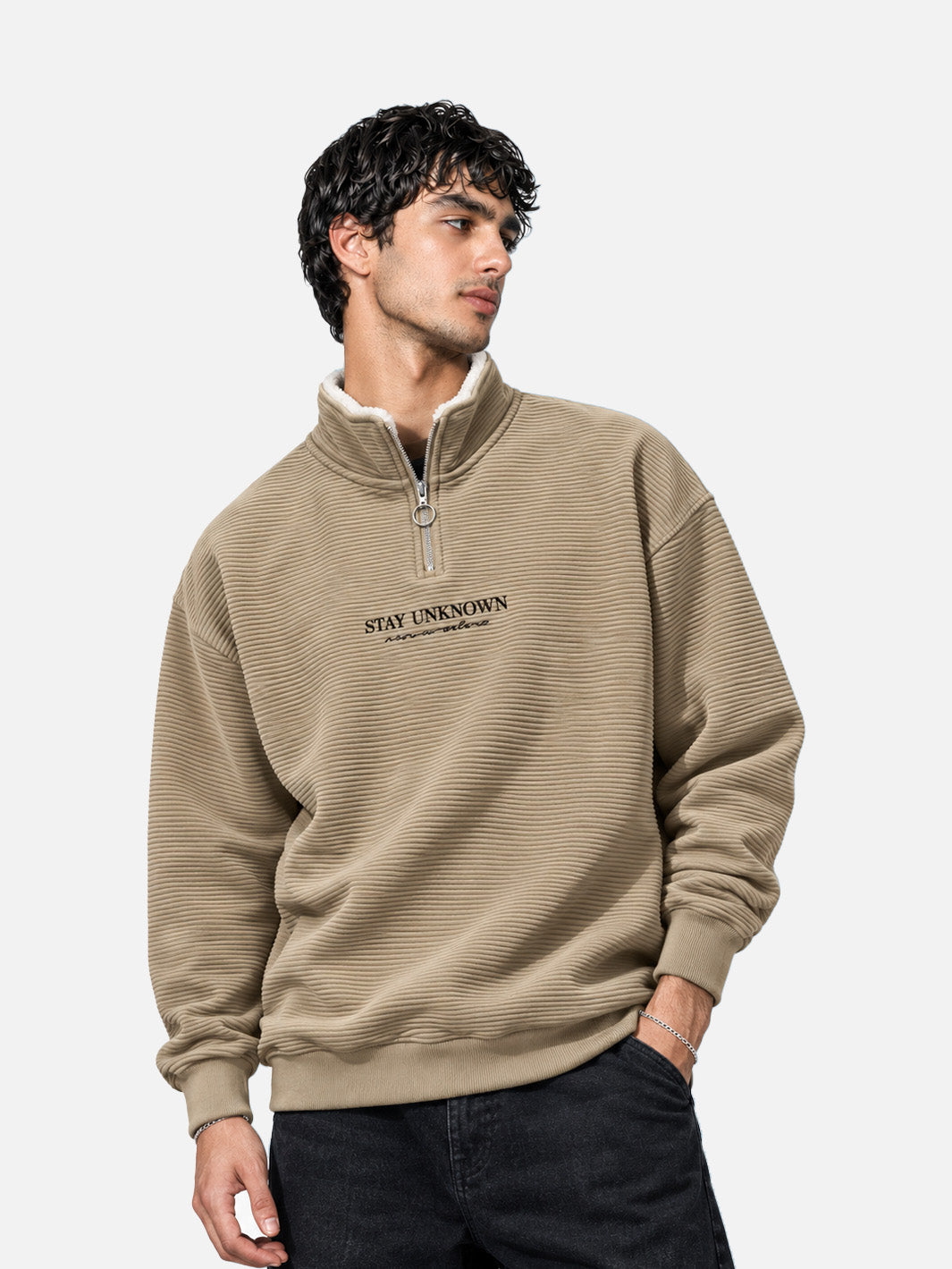 Ottoman Quarter-Zip