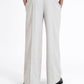 Off White Pleated Pants